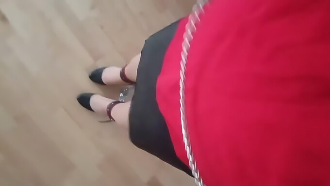 Sissy'S Punishment - Humiliation And Pain In Bondage Heels