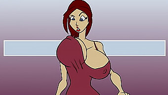 Cartoon Anime With Big Tits In Animated Video