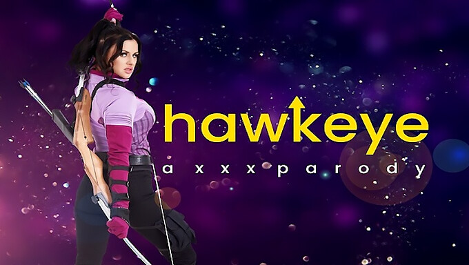 Τα Μεγάλα Βυζιά Και Ο Μεγάλος Κώλος Της Hawkeye Kate Bishop Σε Δράση Εικονικής Πραγματικότητας Με Πέος