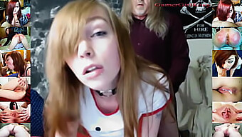 Hardcore Camshow Met Hete Gamergirl Roxy En Haar Jonge Minnaar