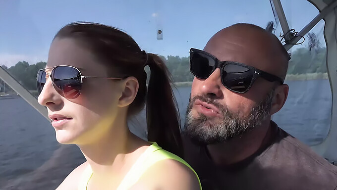 German Redhead Gets Seduced And Fucked On A Boat