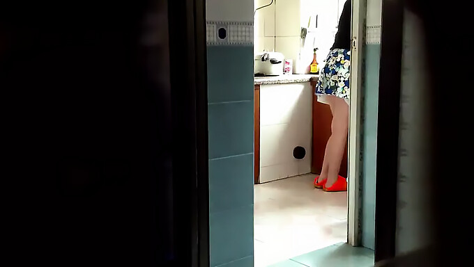 Asian Milf'S Choice: A Steamy Kitchen Encounter