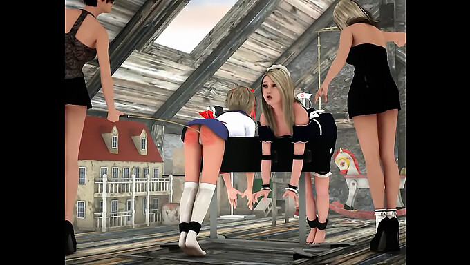 ¡video De Azotes Con Participantes Decepcionados En Spankred3d.Com!