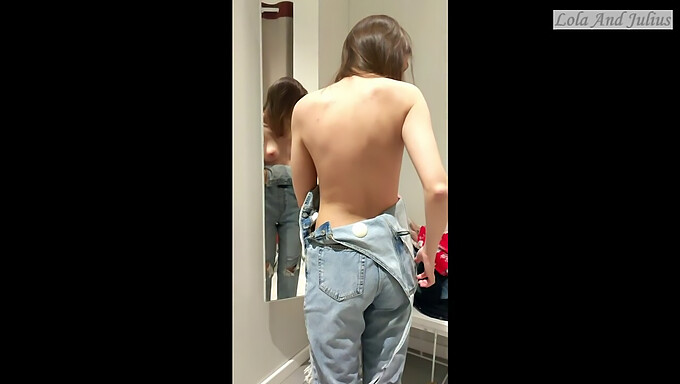 A Couple Secretly Films Their Nudist Friend In The Dressing Room